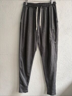 Vuori Men's Dark Gray Jogger Pants with Drawstring